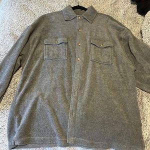 Big Gray fleece flannel
